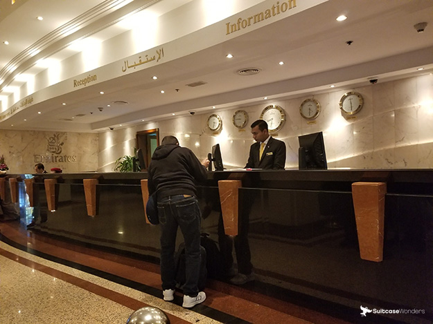 copthorne hotel lobby dubai