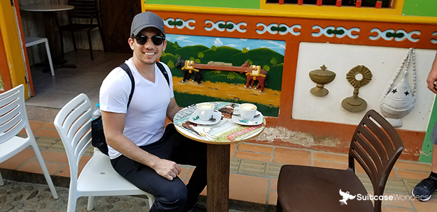 colombian cafe in guatape